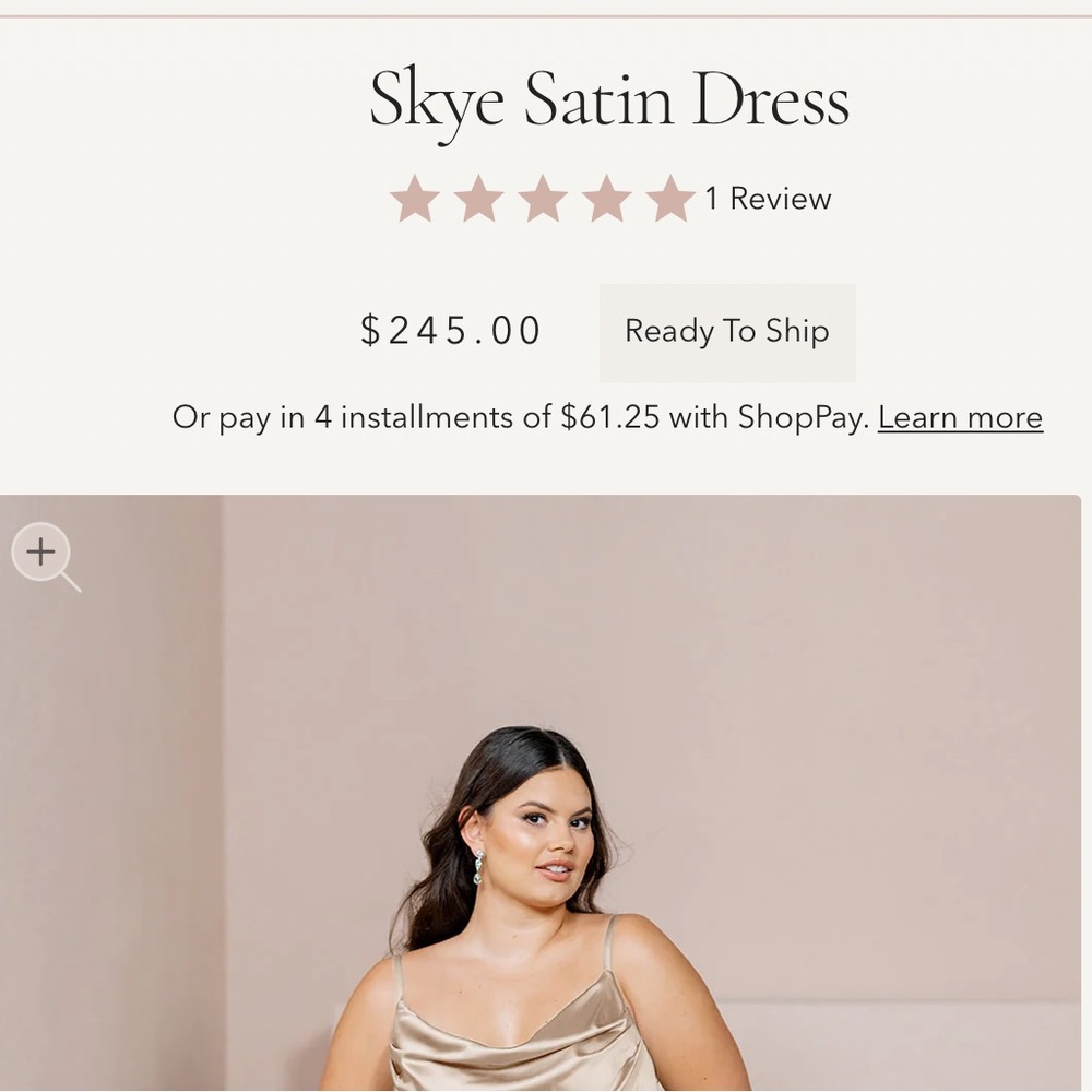 Revelry Bridesmaid Dress